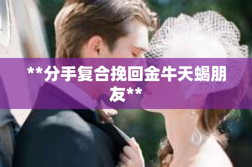 **分手复合挽回金牛天蝎朋友**