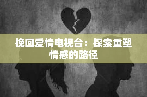 挽回爱情电视台：探索重塑情感的路径