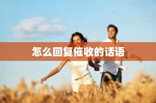 怎么回复催收的话语