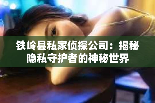 铁岭县私家侦探公司：揭秘隐私守护者的神秘世界
