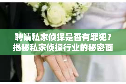 聘请私家侦探是否有罪犯？揭秘私家侦探行业的秘密面纱
