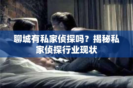 聊城有私家侦探吗？揭秘私家侦探行业现状