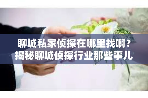 聊城私家侦探在哪里找啊？揭秘聊城侦探行业那些事儿