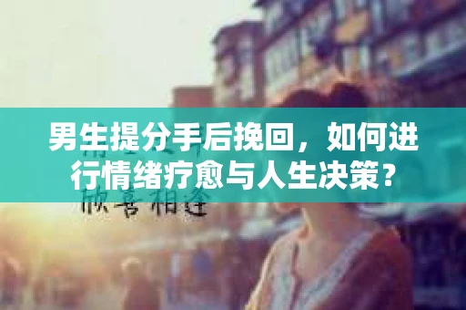男生提分手后挽回，如何进行情绪疗愈与人生决策？